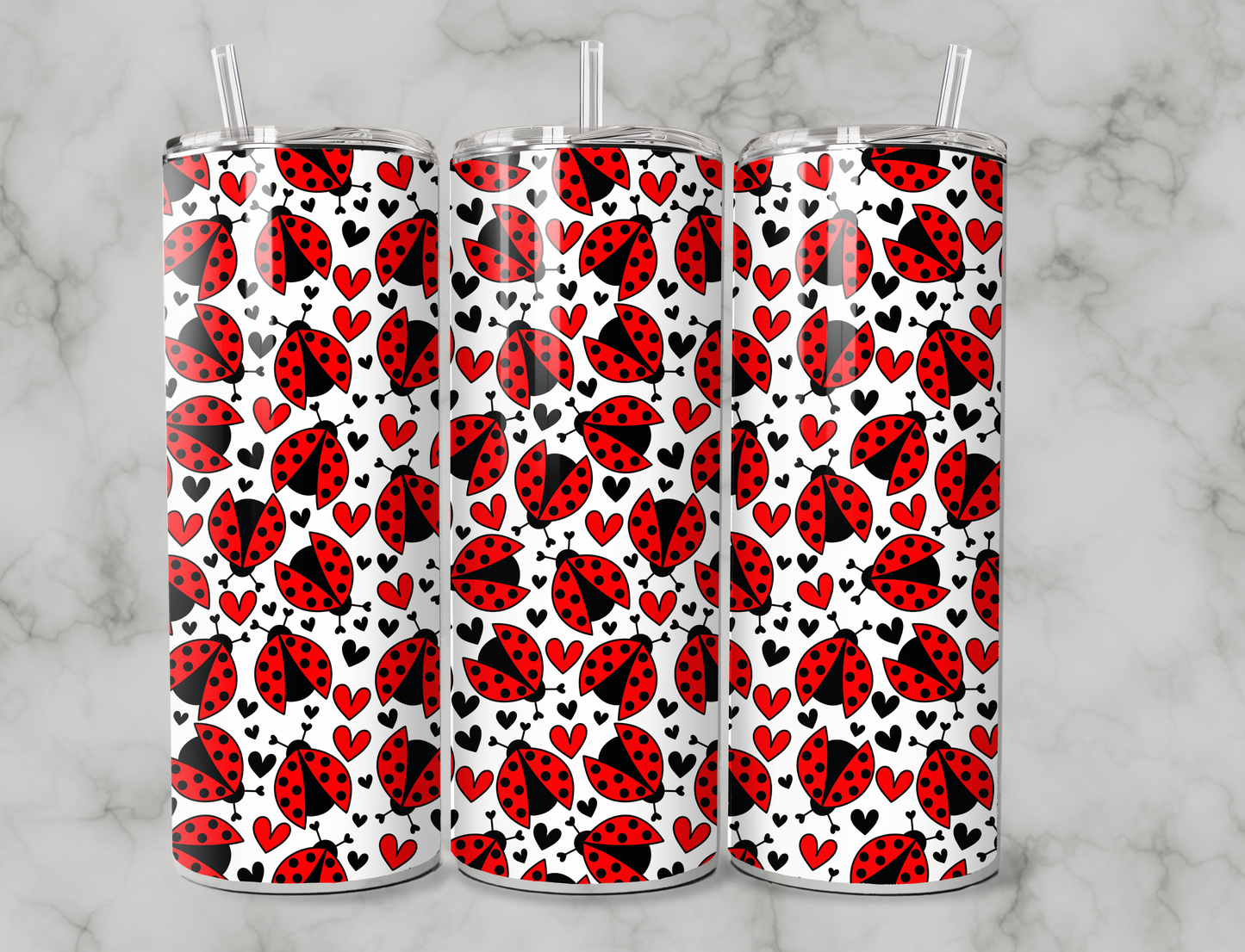Red Ladybird 20oz Tumbler