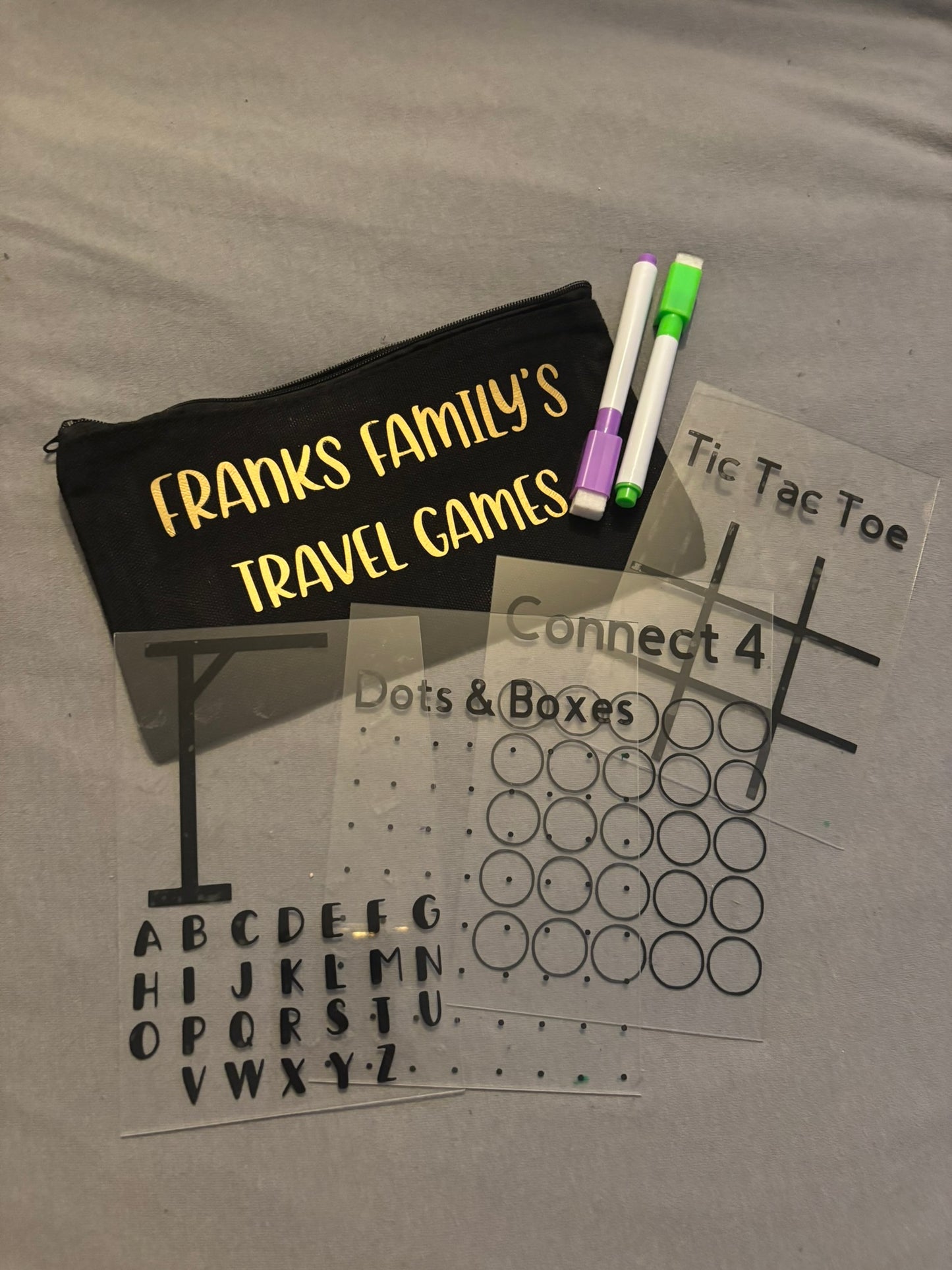 Family Travel Games Set
