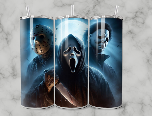 Jason,Michael and Scream 20oz Tumbler