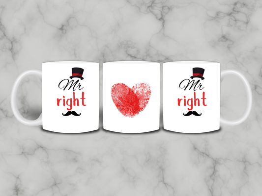 Mr Right Mug