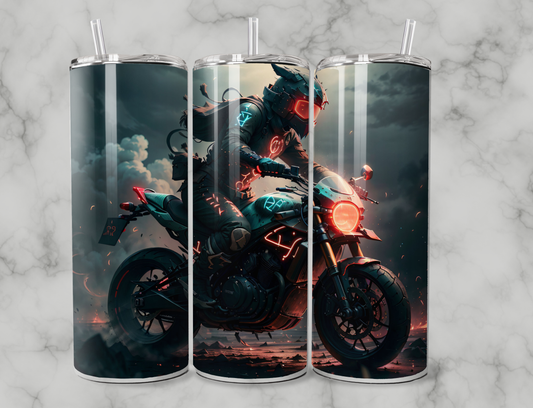 Dark Motorbike 20oz Tumbler
