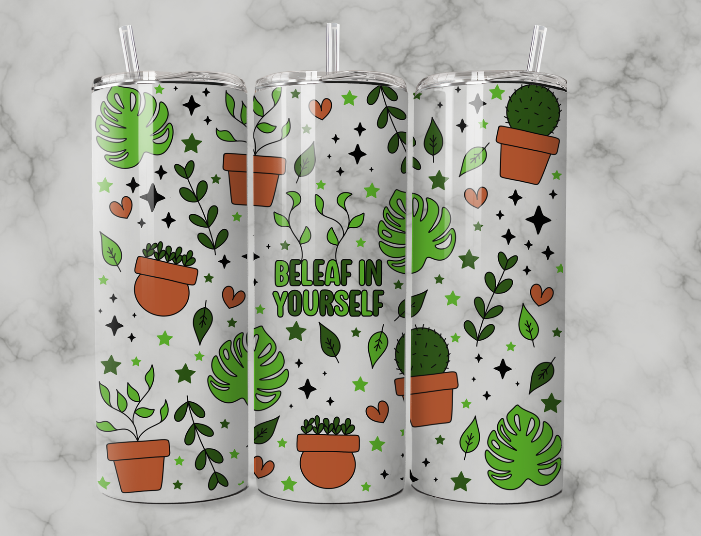 Beleaf In Yourself 20oz Tumbler