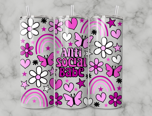 Anti Social Babe 20oz Tumbler