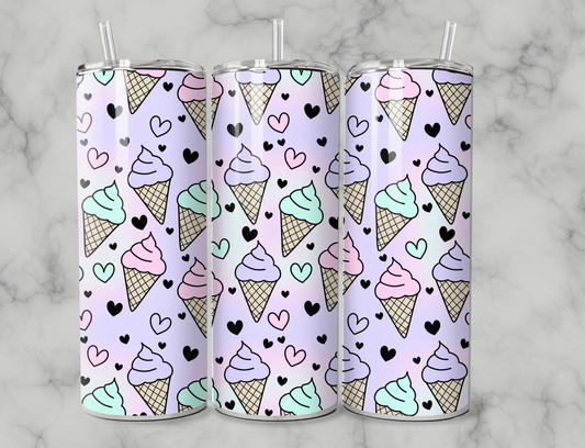 Ice Cream 20oz Tumbler