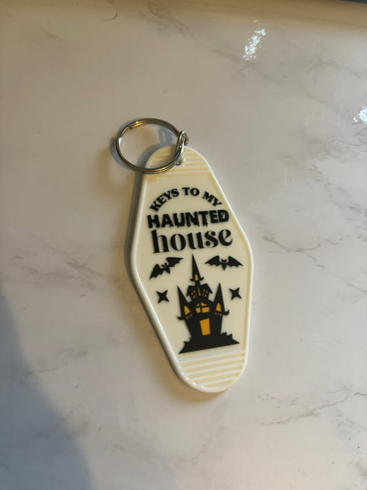 Keys To My Haunted House Keyring