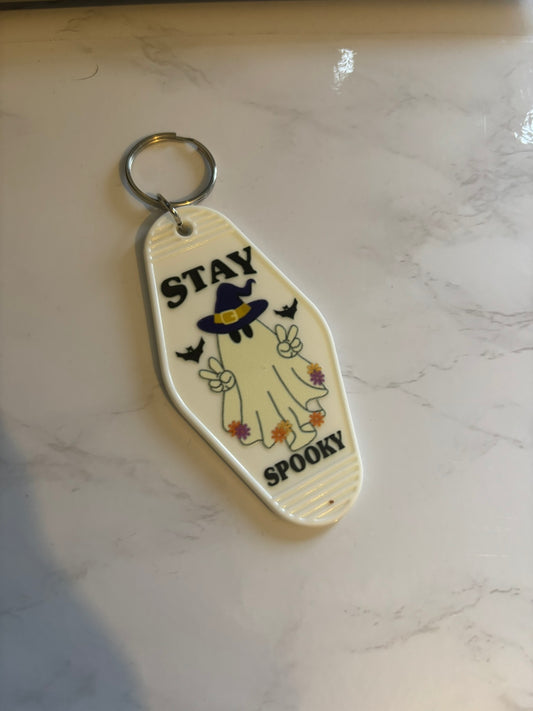 Stay Spooky Keyring