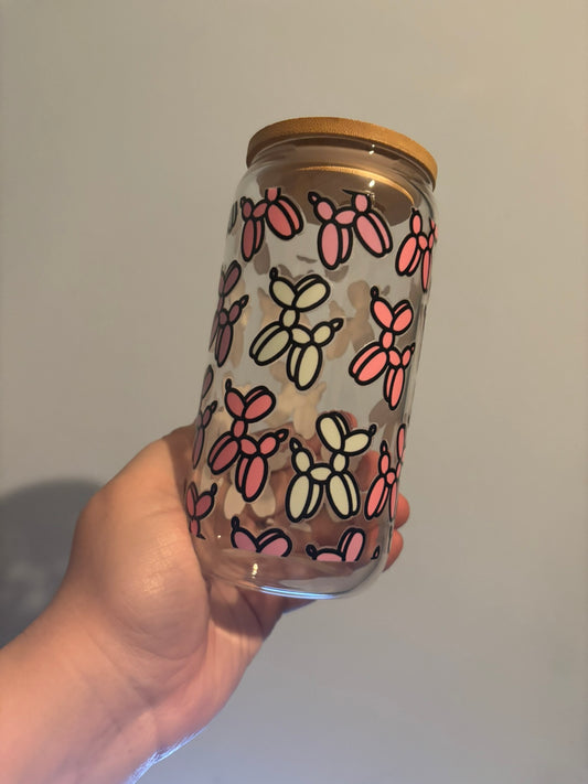 Balloon Dog 16oz Libbey Can