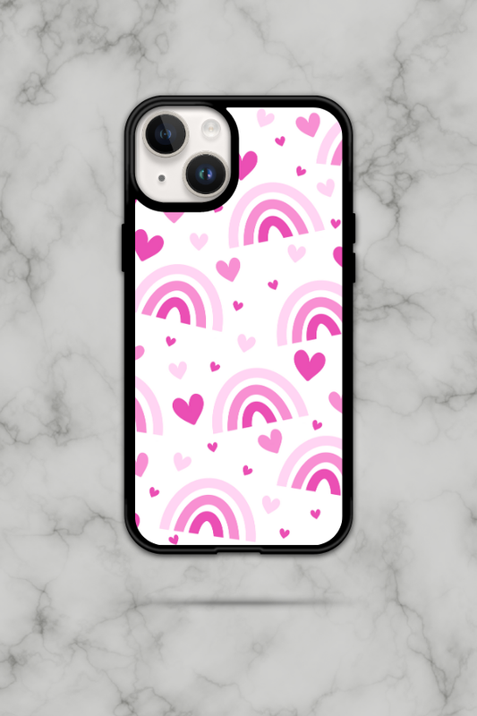 Rainbow Heart Phone Case